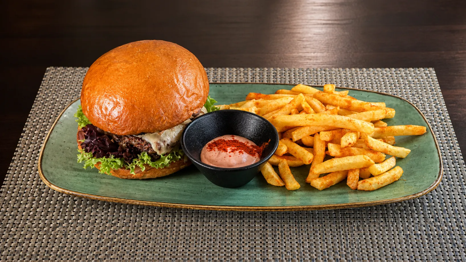 Rinder Swiss Burger